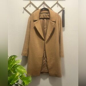 Gorgeous Magaschoni Alpaca and Wool Camel Coat